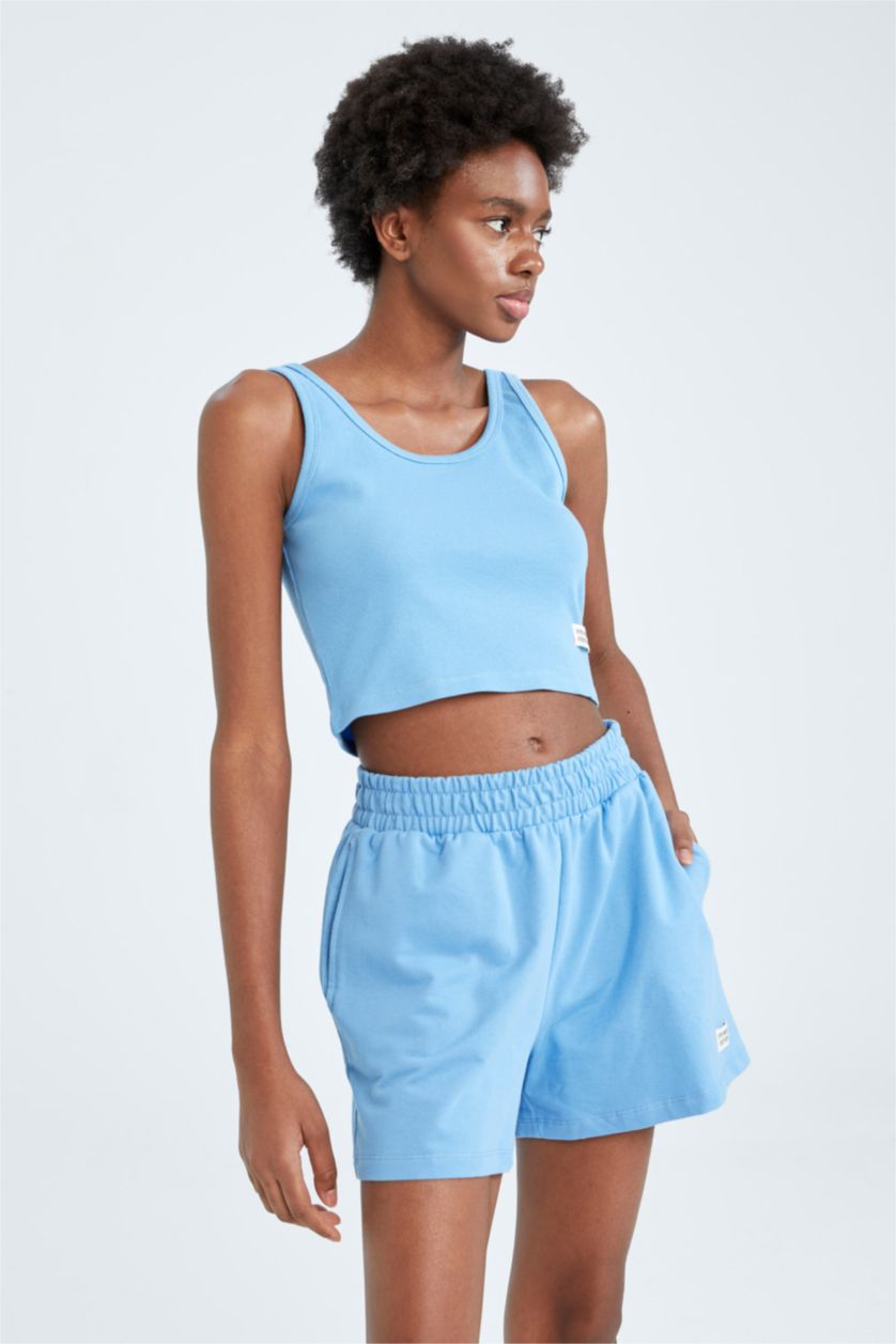 WOMAN Blue Defacto Fit Slim Fit Athlete