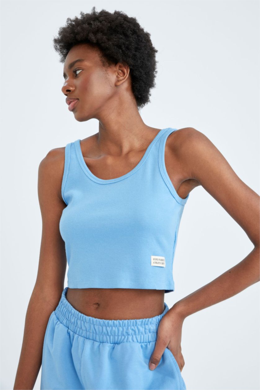 WOMAN Blue Defacto Fit Slim Fit Athlete