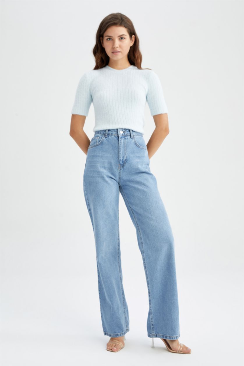 WOMAN Lilac Slim Fit Pullover