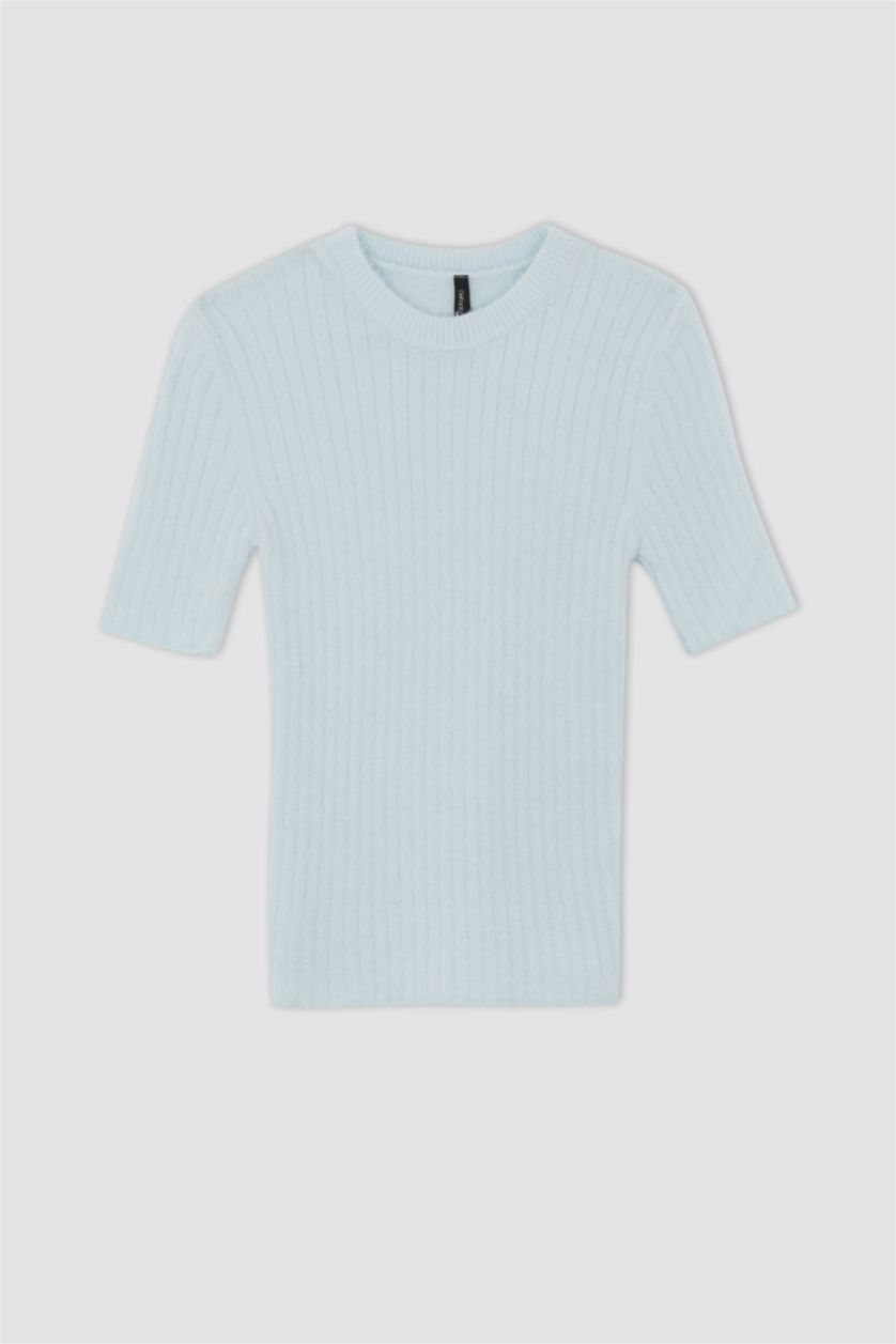 WOMAN Lilac Slim Fit Pullover