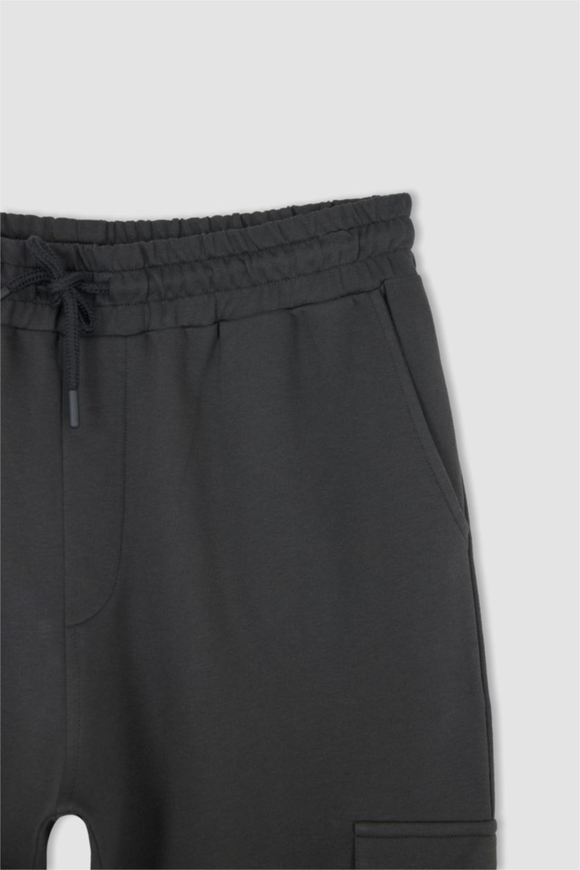 Erkek Antrasit Regular Fıt Pantolon