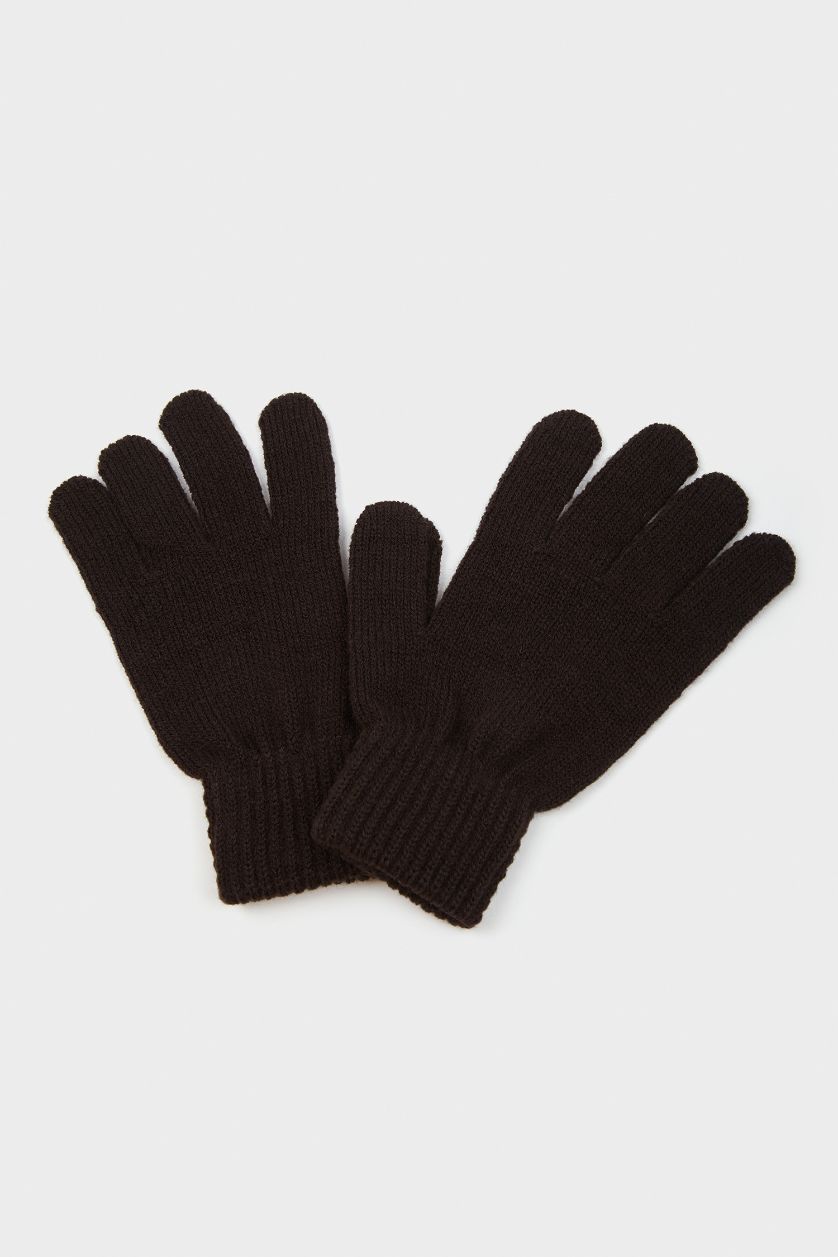 WOMAN Brown Woman Gloves