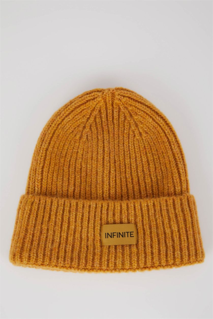 HOMME Jaune Bonnet d'hiver Homme