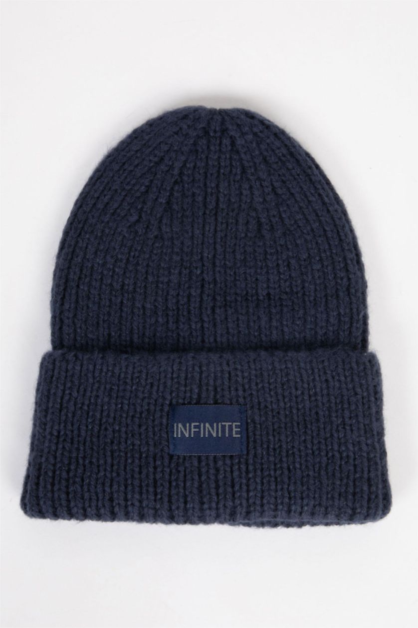 HOMME Indigo Foncé Bonnet d'hiver