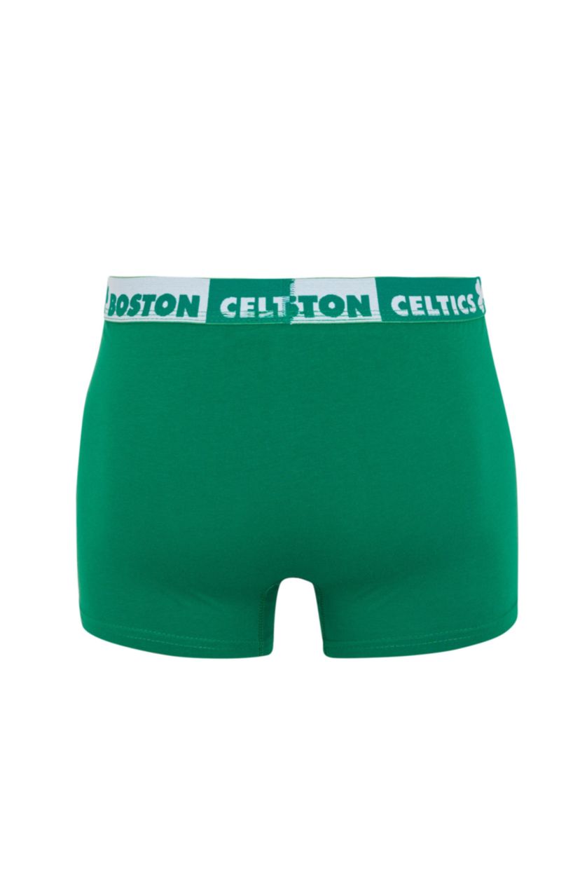 MAN Black 2 Pack Slim Fit NBA Boston Celtics Printed Boxer Set