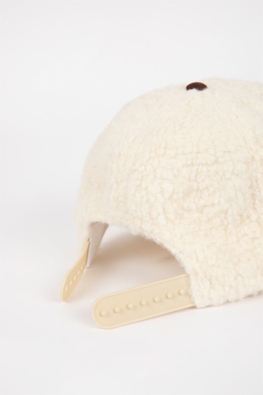 نساء بيج فاتح قبعة قطن بيزيك نسائي