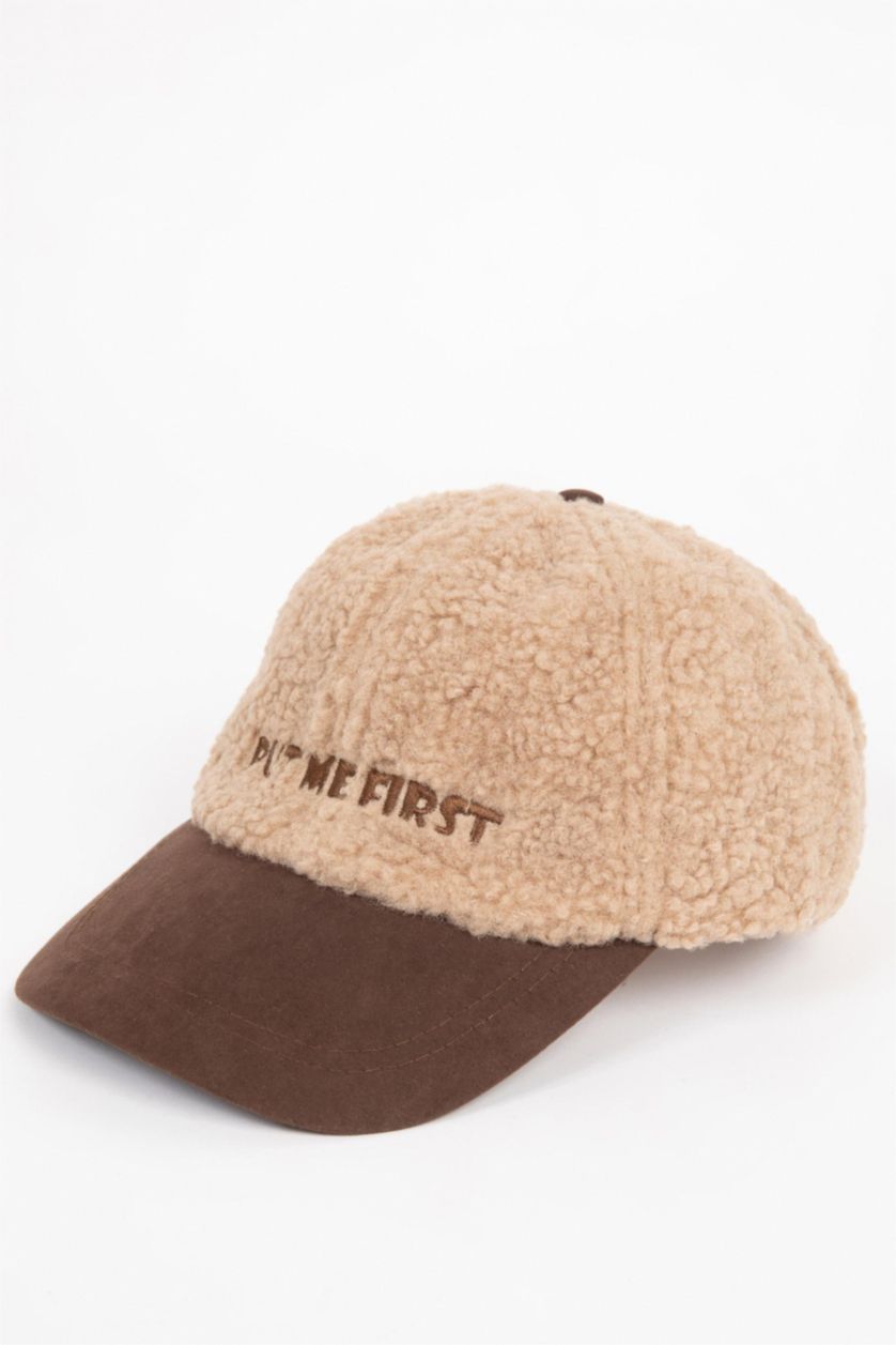 Women Dark Brown Woman Cotton Hat
