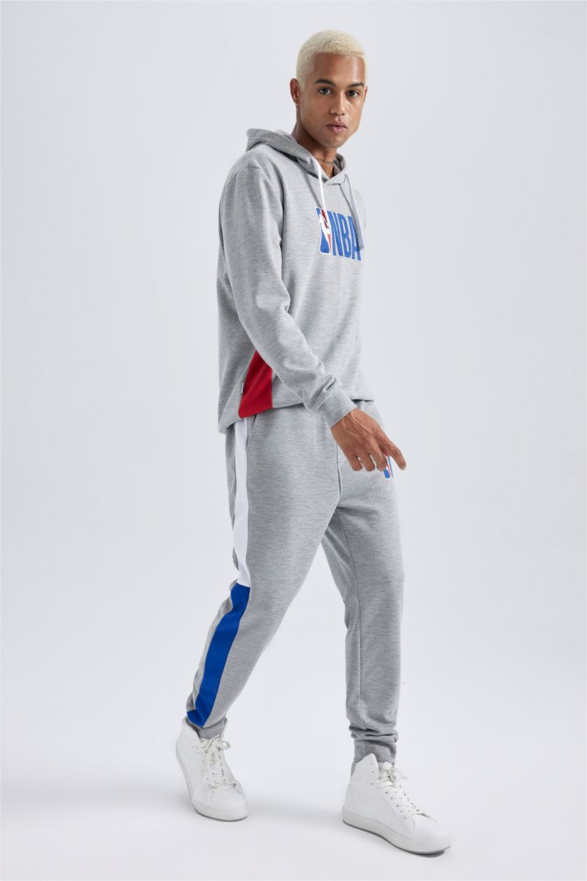 رجال Grimelanj سروال رياضي سليم فيت NBA من