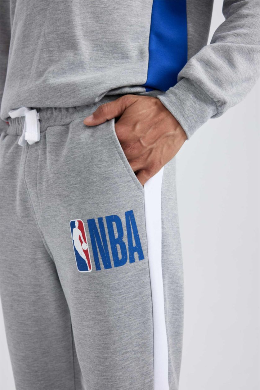 رجال Grimelanj سروال رياضي سليم فيت NBA من