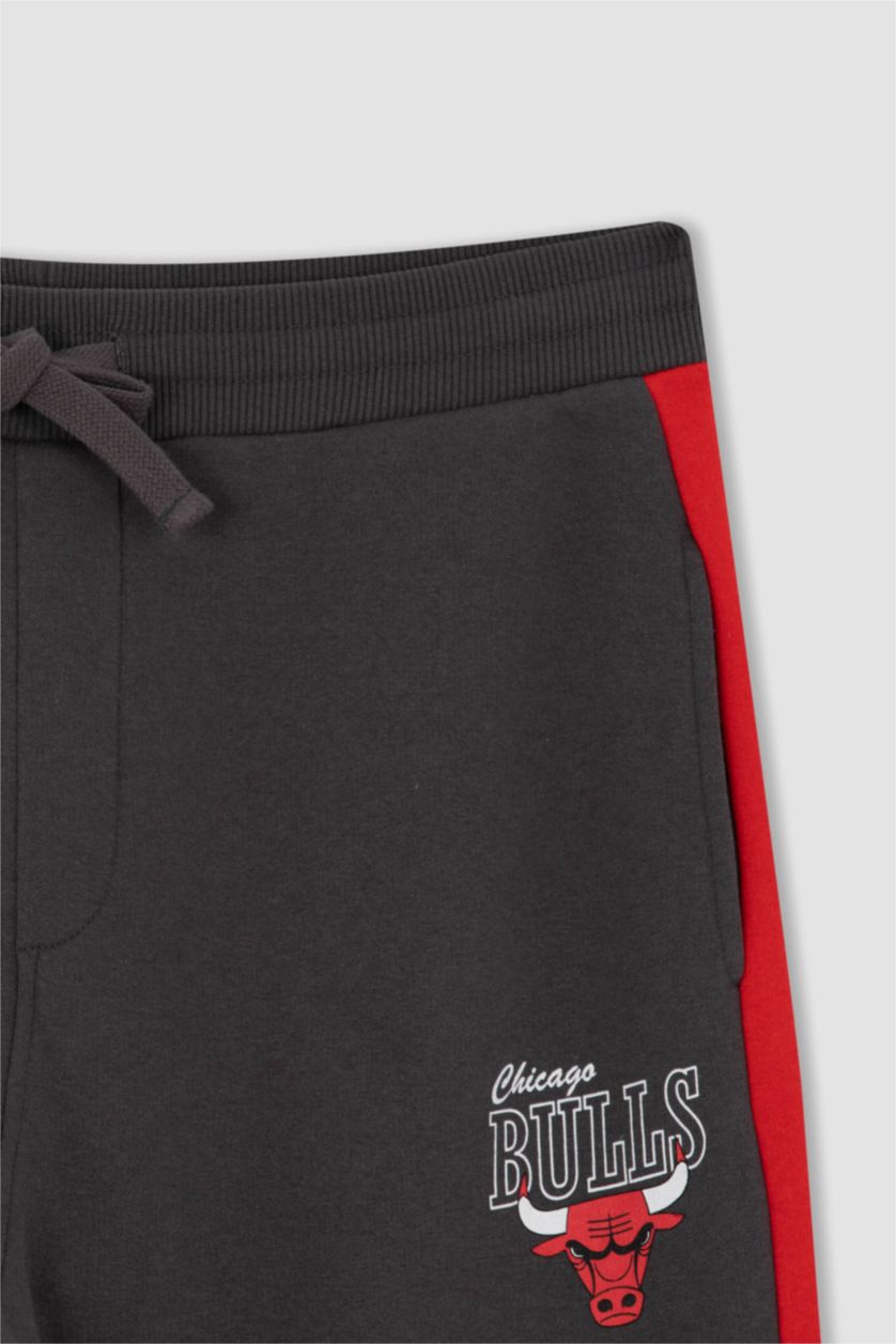 Erkek Antrasit Regular Fit Kalın Sweatshirt Kumaşı Jogger