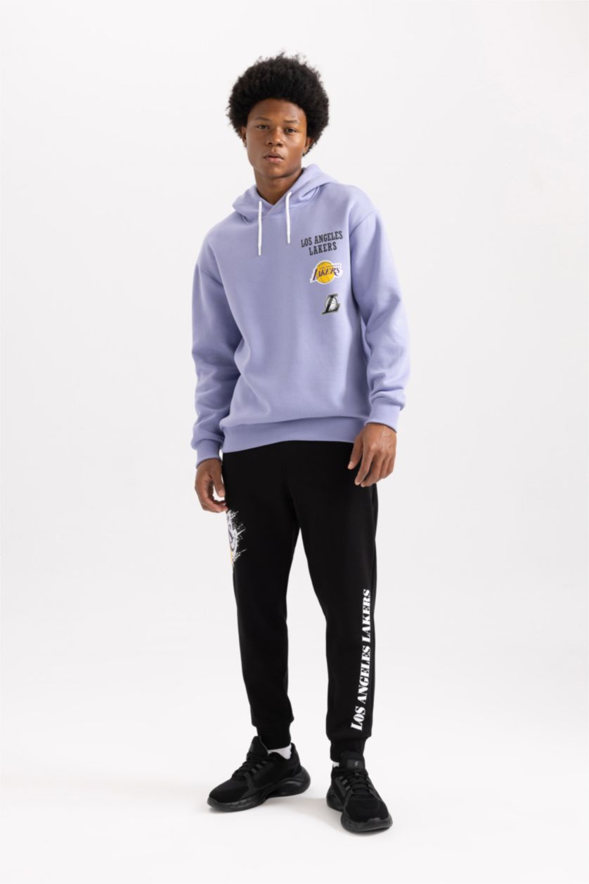 MAN Lilac Thick Sweatshirt Fabric Sweatshirt