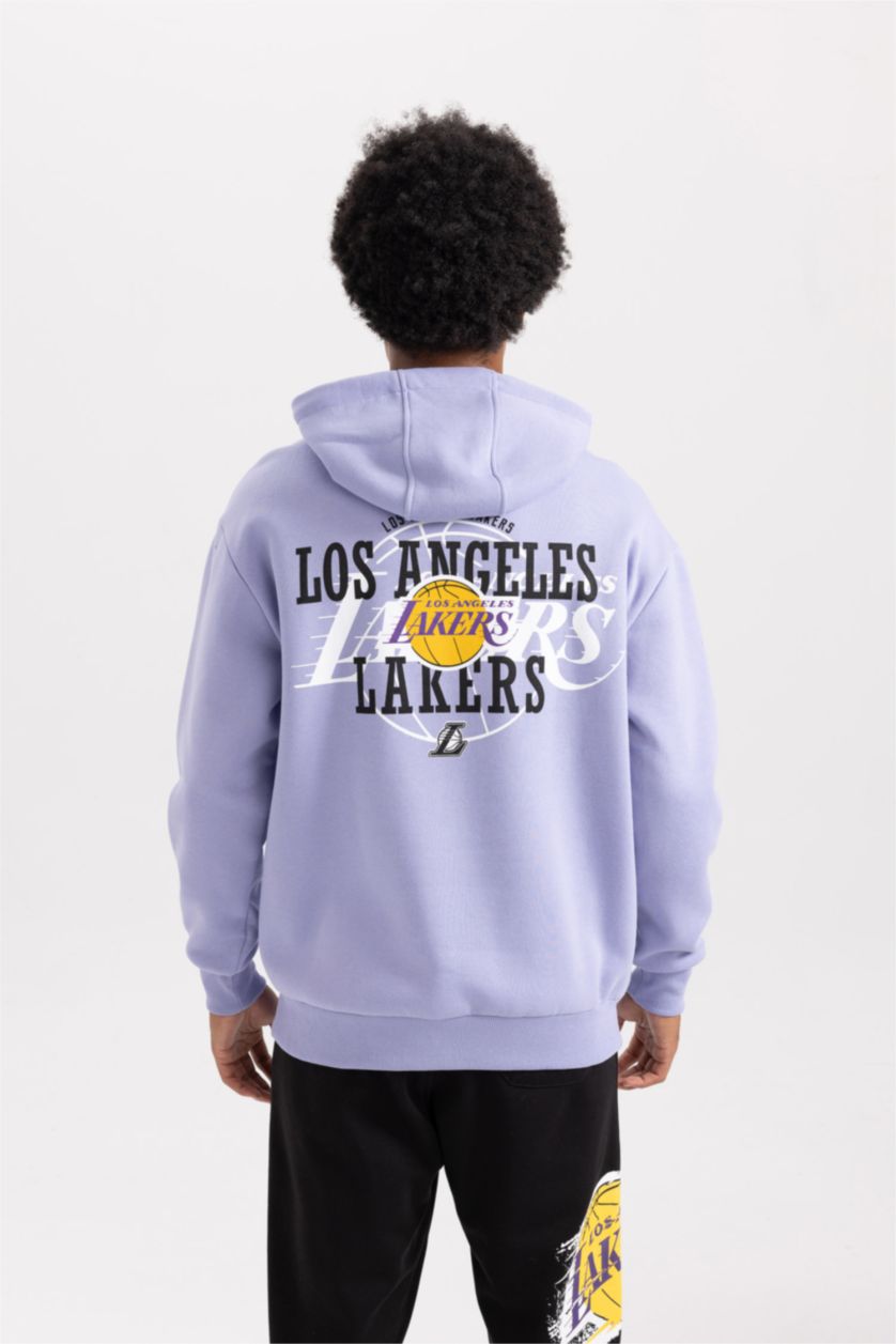 MAN Lilac Thick Sweatshirt Fabric Sweatshirt