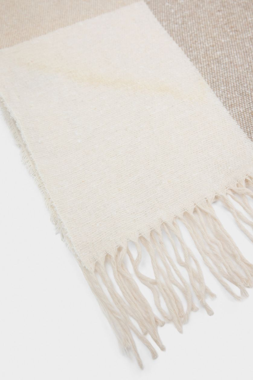 Woman Dark Brown Woman Scarf