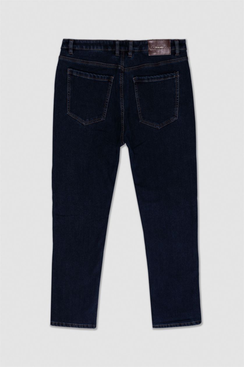MAN Dark Blue Diago Comfort Fit Trousers