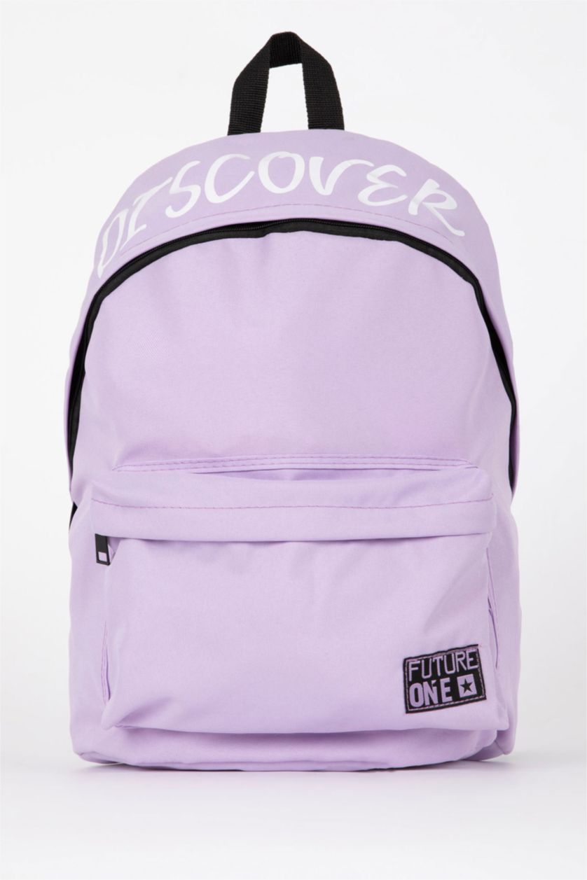 Woman Light Lilac Backpack