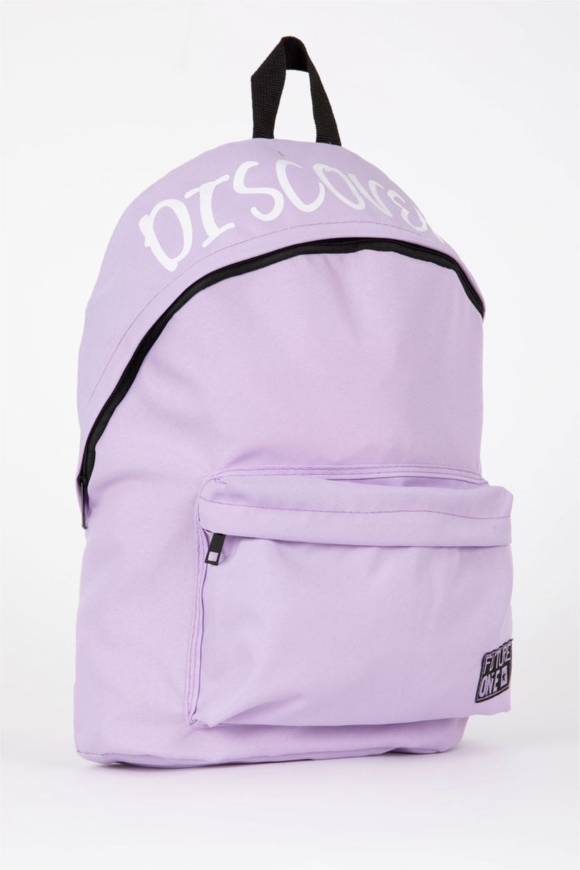 Woman Light Lilac Backpack