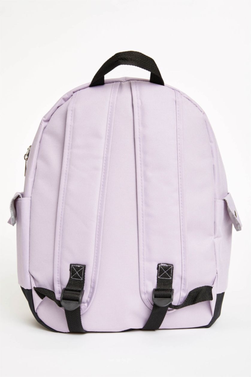 Женщины Сиреневый Рюкзак водоотталкивающий унисекс, Школьная коллекция