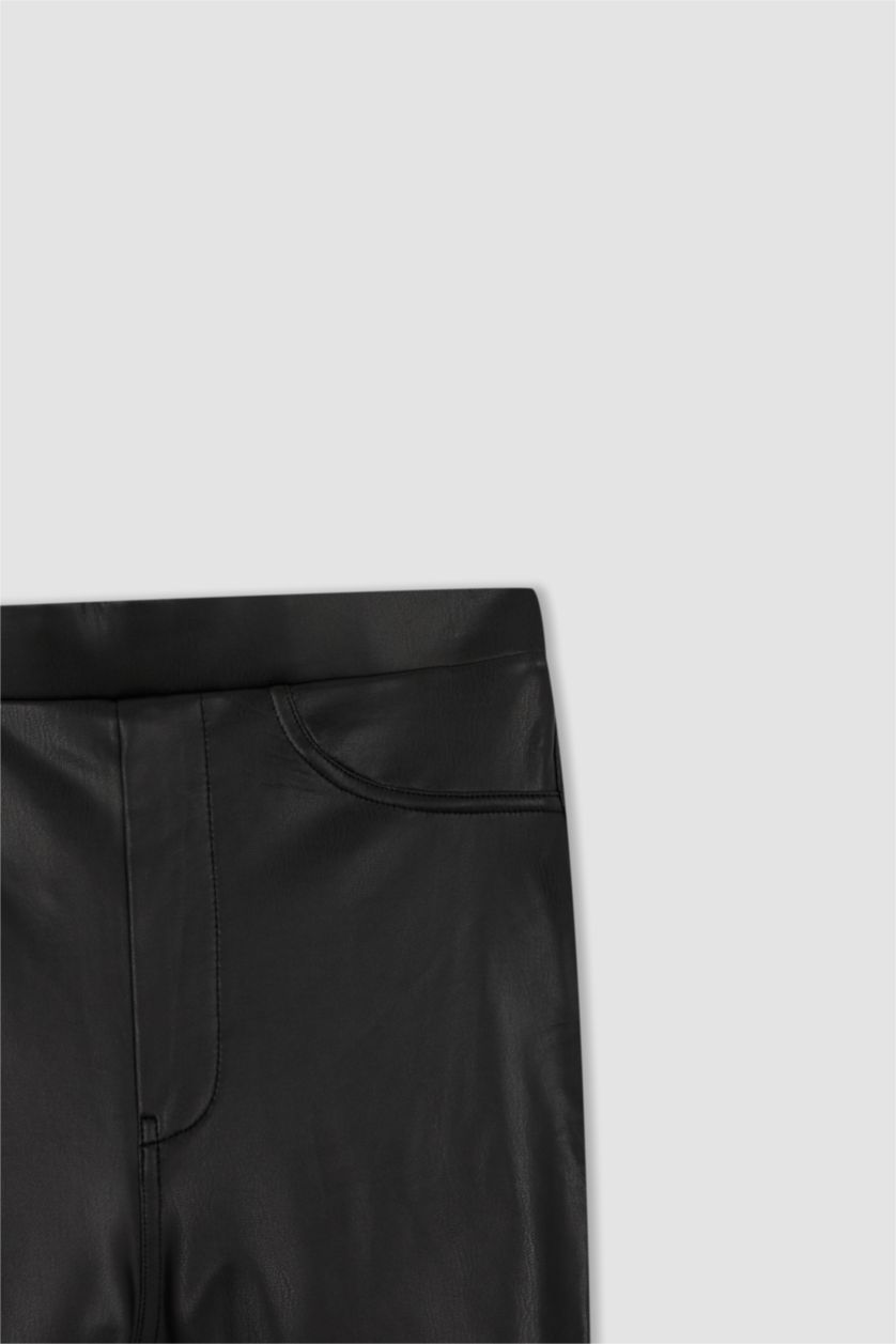 نساء أسود Normal Waist Leggings