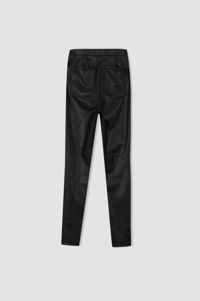نساء أسود Normal Waist Leggings