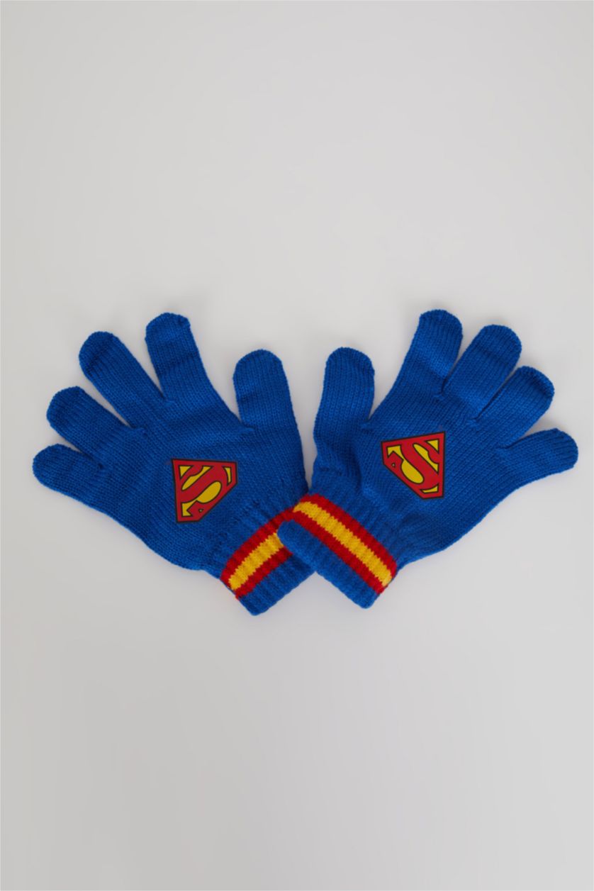 BOYS & TEENS Sax Boy Superman Licensed Gloves