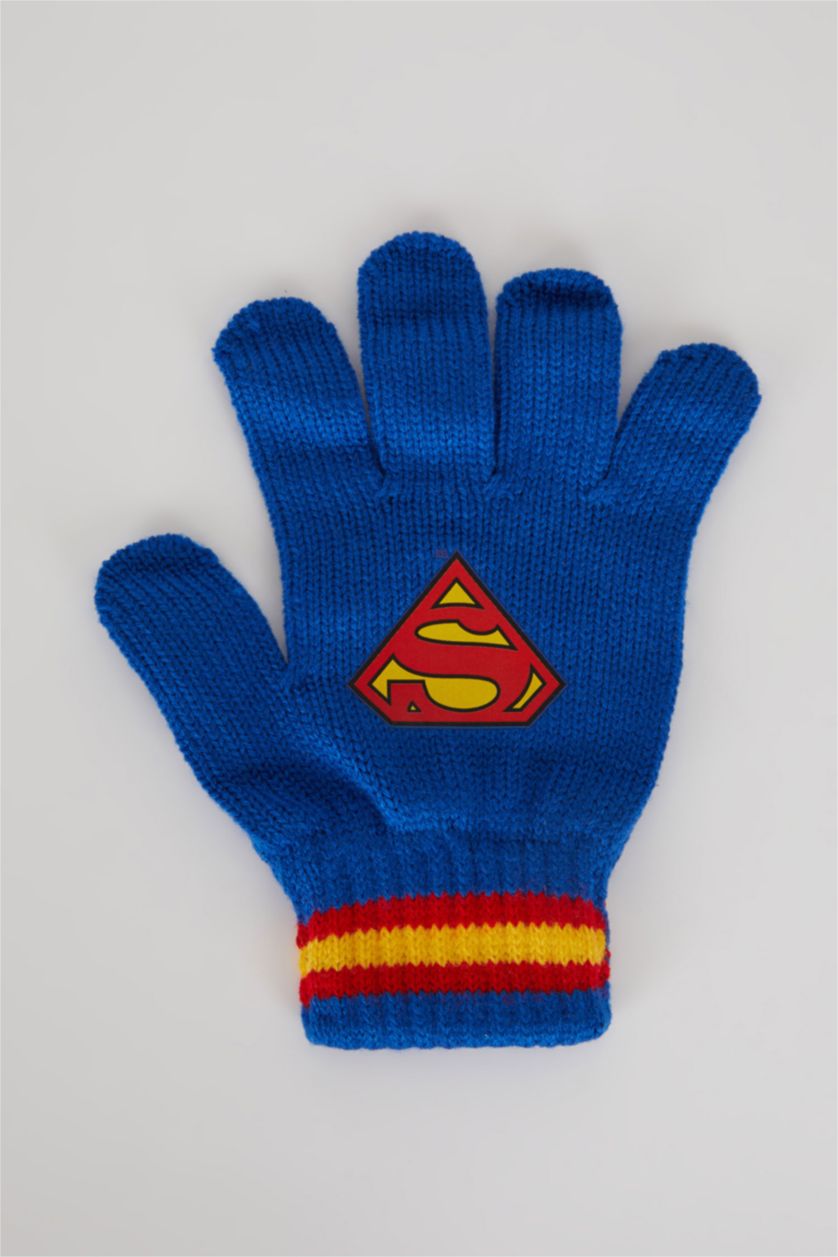 BOYS & TEENS Sax Boy Superman Licensed Gloves