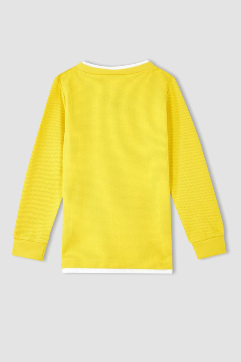 Мальчики и подростки Желтый Кофта для мальчиков