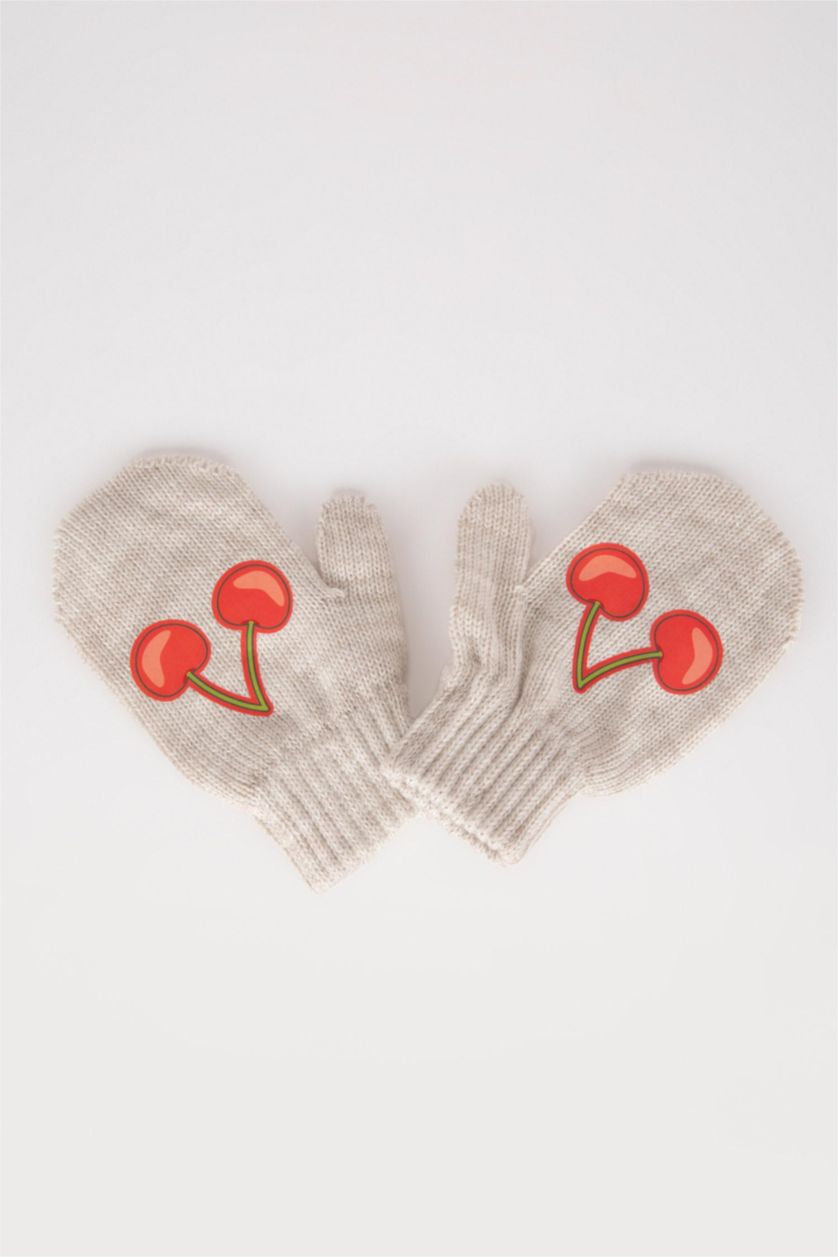 GIRLS & TEENS Ecru Girl Gloves