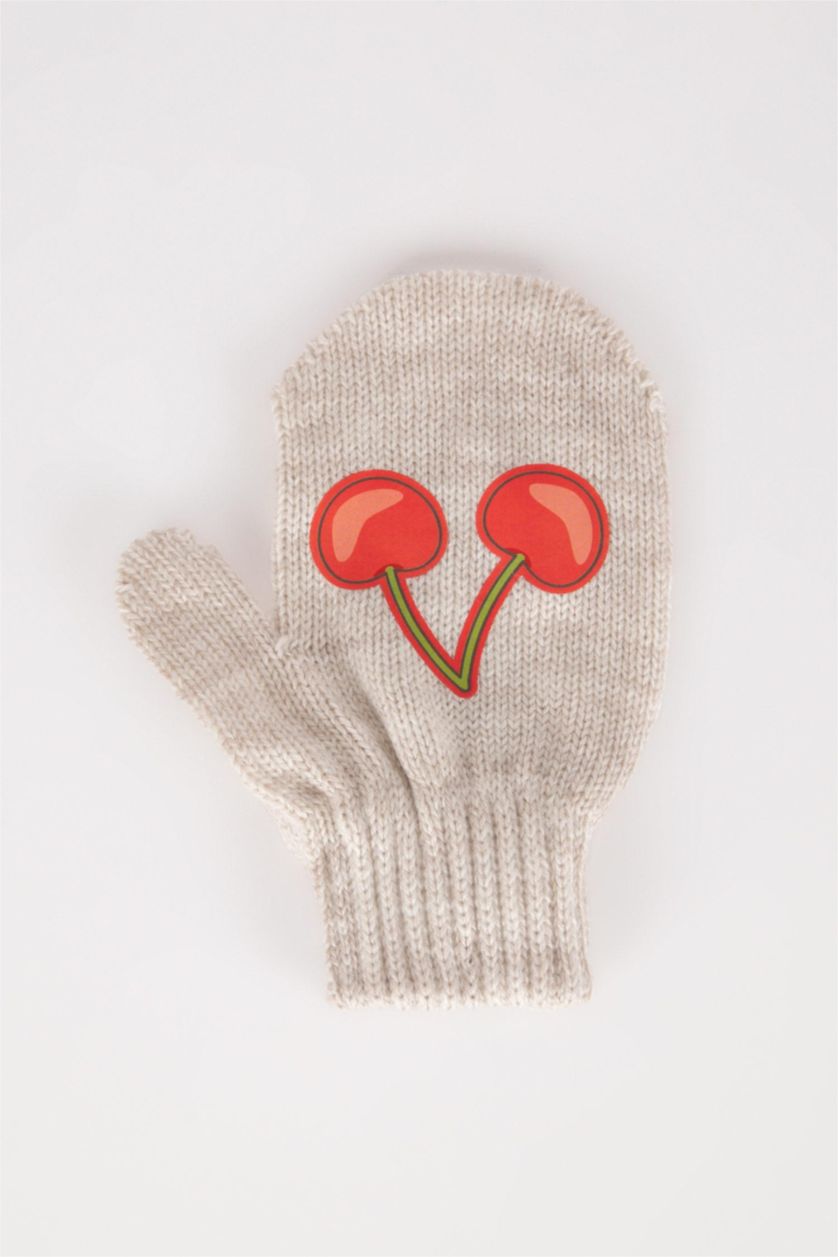 GIRLS & TEENS Ecru Girl Gloves