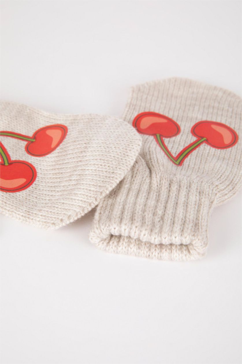 GIRLS & TEENS Ecru Girl Gloves