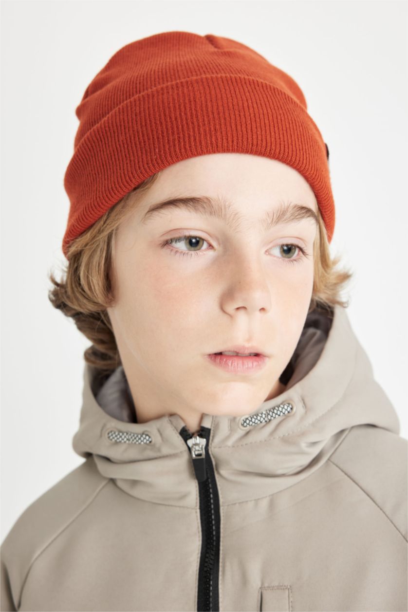 GARÇONS Orange Bonnet Pour Garçon