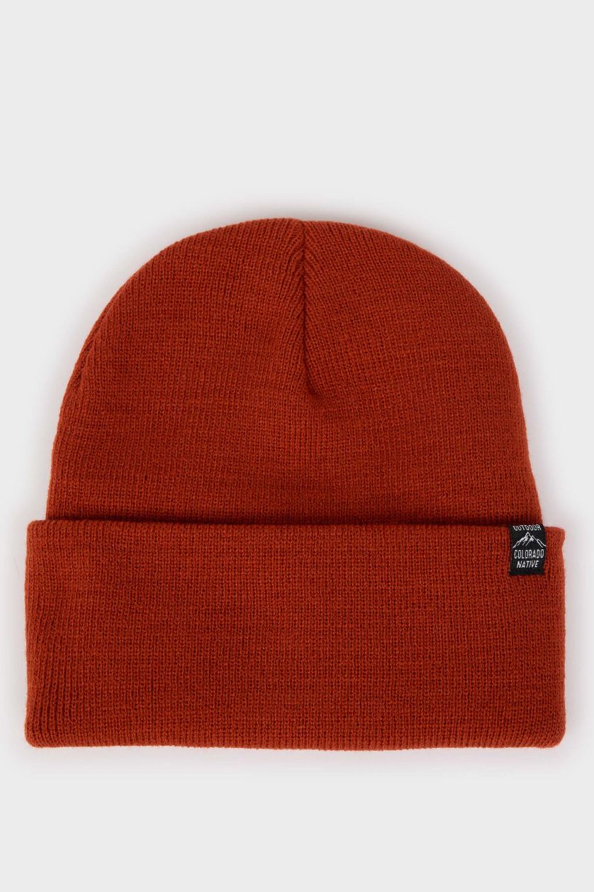 BOYS & TEENS Orange Boy Beanie