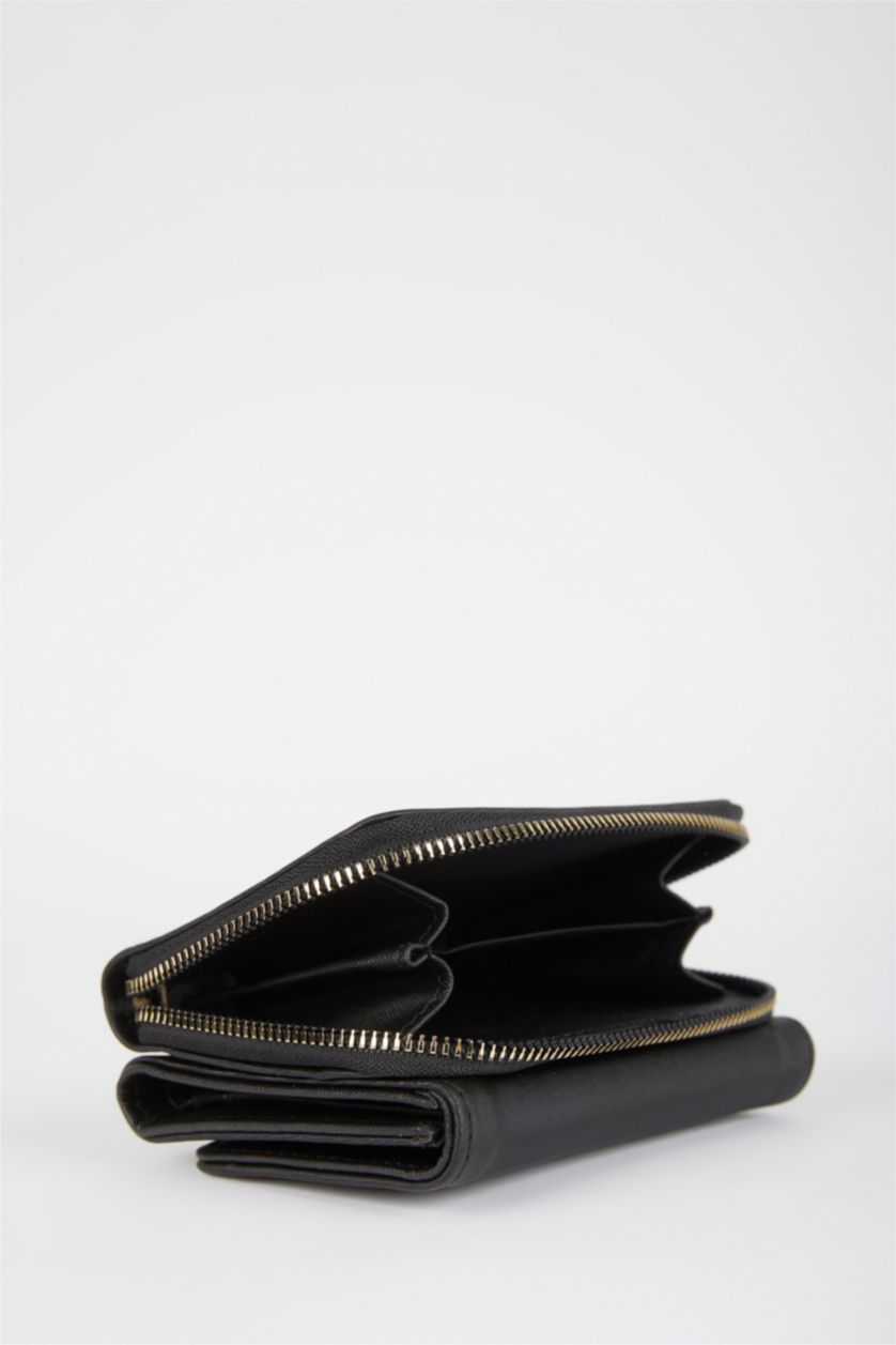 FEMME Noir Portefeuilles PU