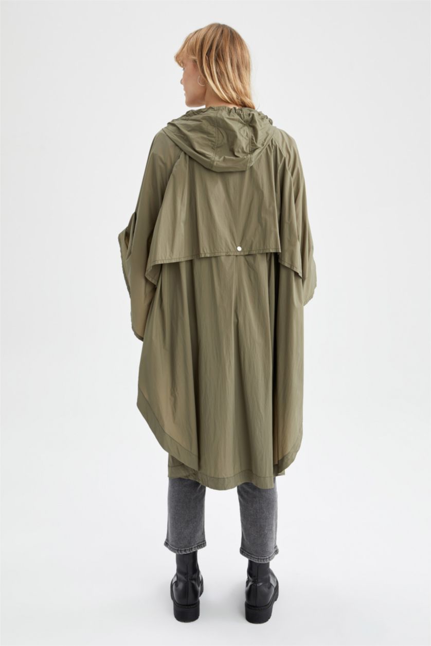 Kadın Haki Yağmurluk