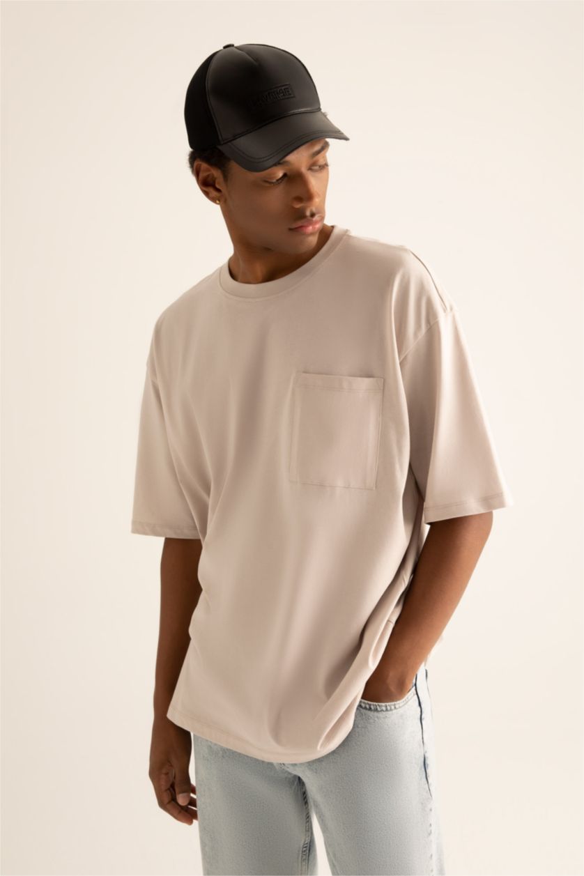 Man Stone Oversize Fit Short Sleeve T-Shirt