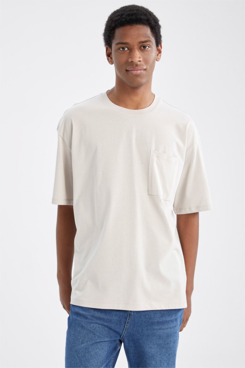 Man Stone Oversize Fit Short Sleeve T-Shirt