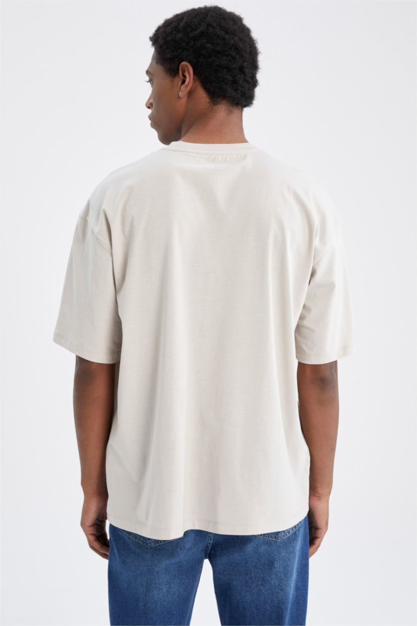 Man Stone Oversize Fit Short Sleeve T-Shirt