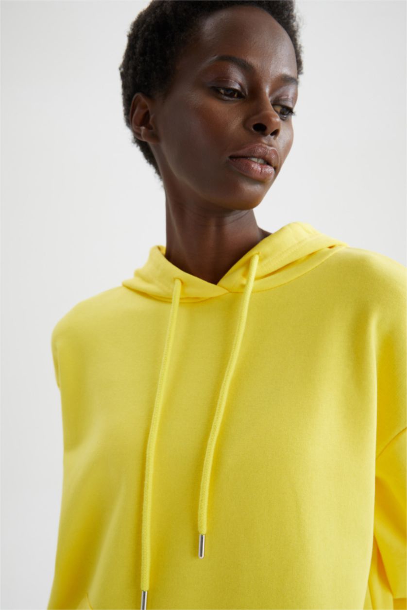 FEMME Jaune Coupe décontractée