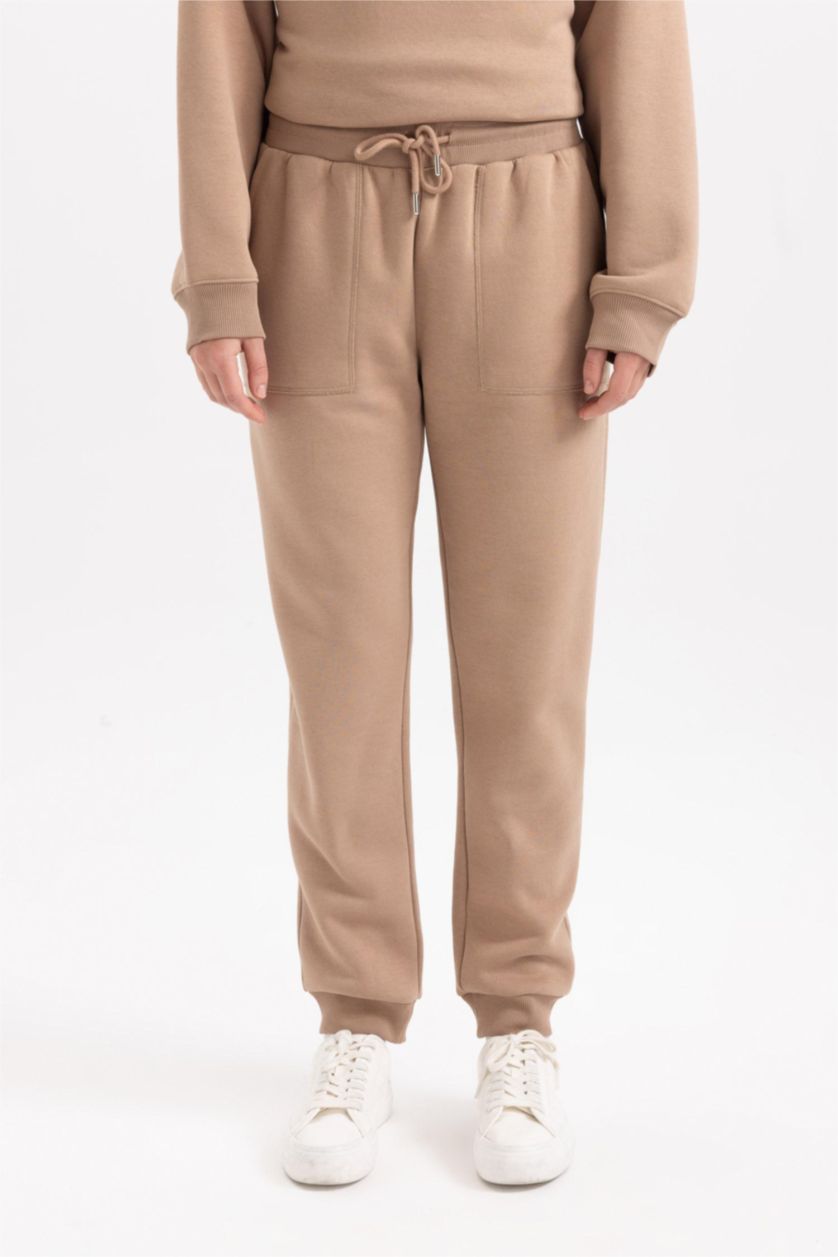 Woman Vison jogger Basic Thick Sweatshirt Fabric Trousers