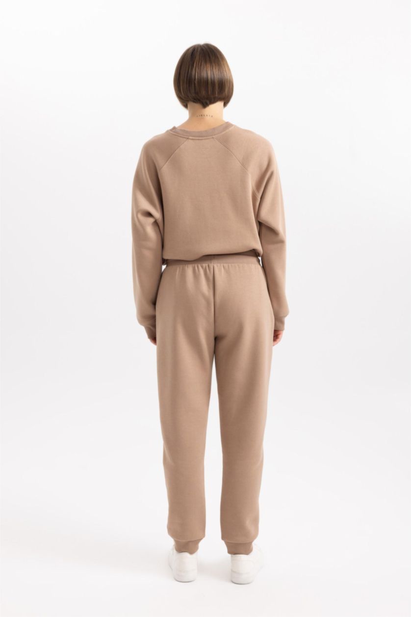 Woman Vison jogger Basic Thick Sweatshirt Fabric Trousers