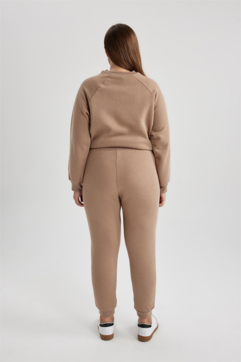 Woman Vison jogger Basic Thick Sweatshirt Fabric Trousers