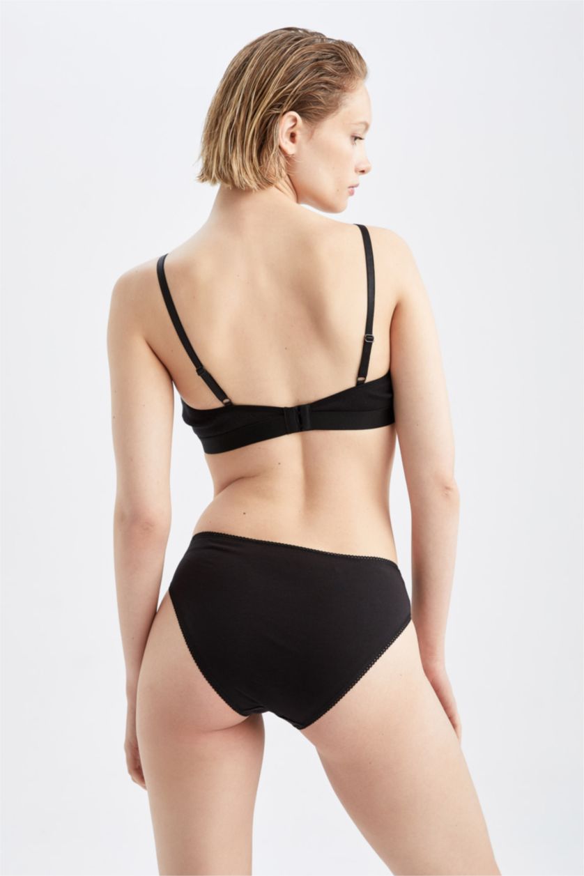 حريمي أسود عبوة كلوت سليب Fall in Love من من 7 قطع