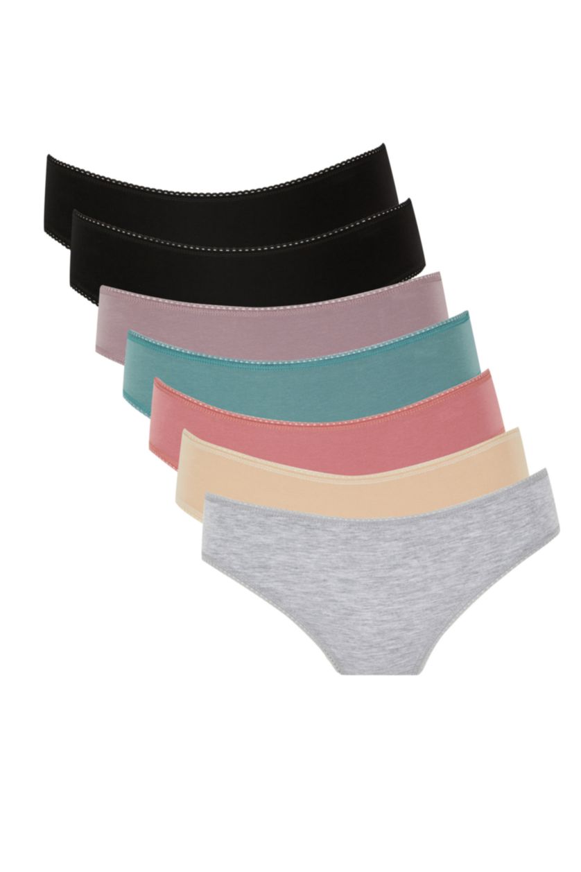 Женщины Серый меланж Трусы слипы, 7 пар, коллекция Fall In Love