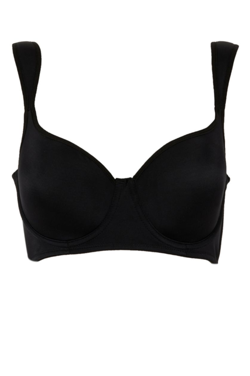 Kadın Siyah Comfort Pedli