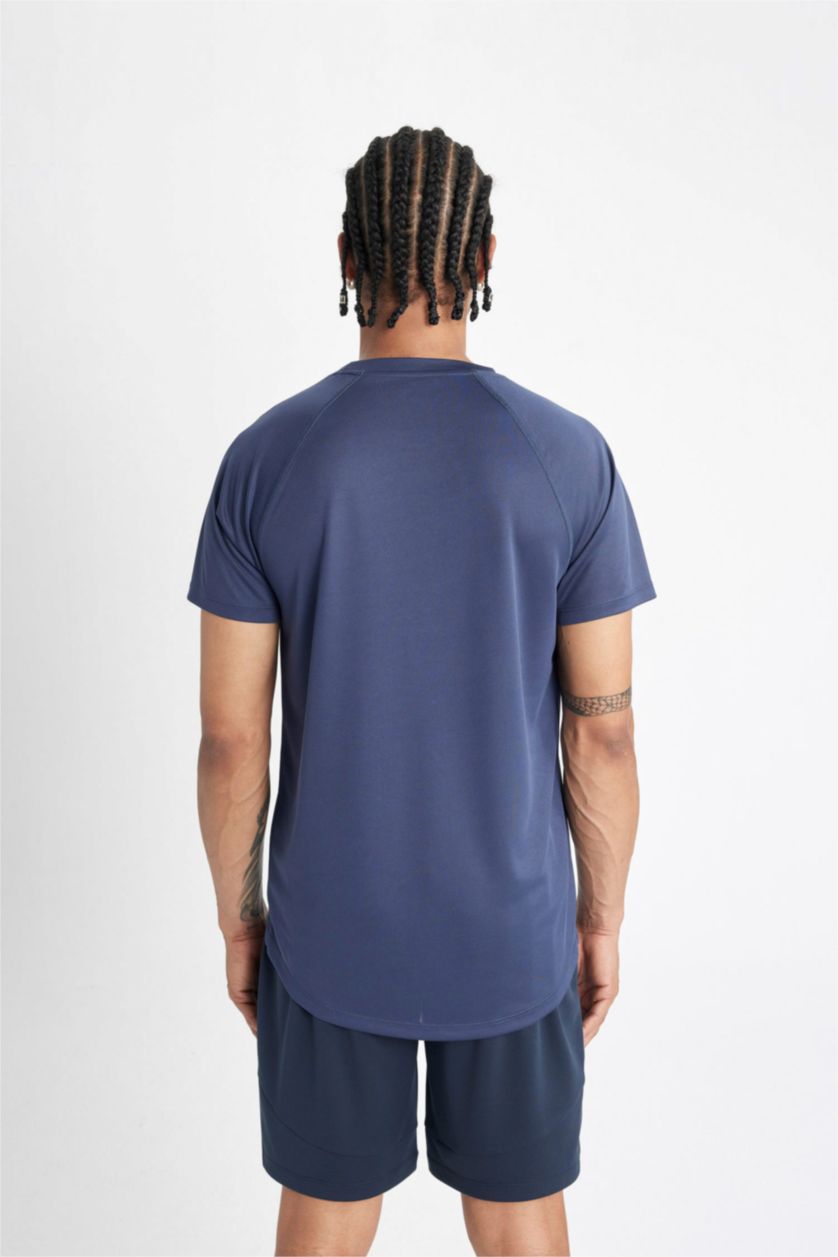 Ерлер әскери-теңіз дөңгелек жаға басып шығарылған Футболка