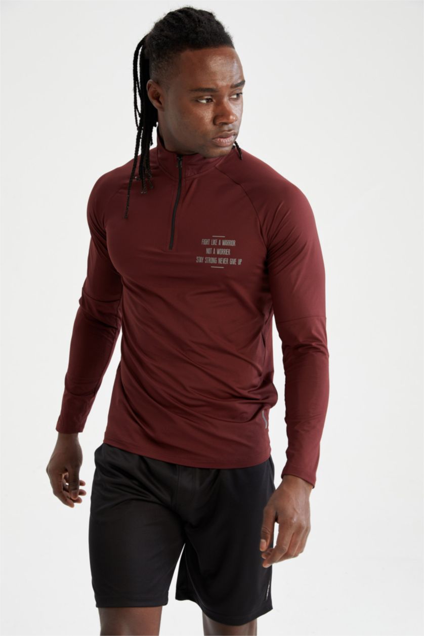 MAN Black Slim Fit Tie Waist Sports Short