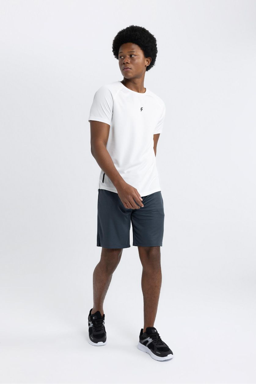 رجالي أنثرا شورت رياضي بريميوم سليم فيت من DeFactoFit