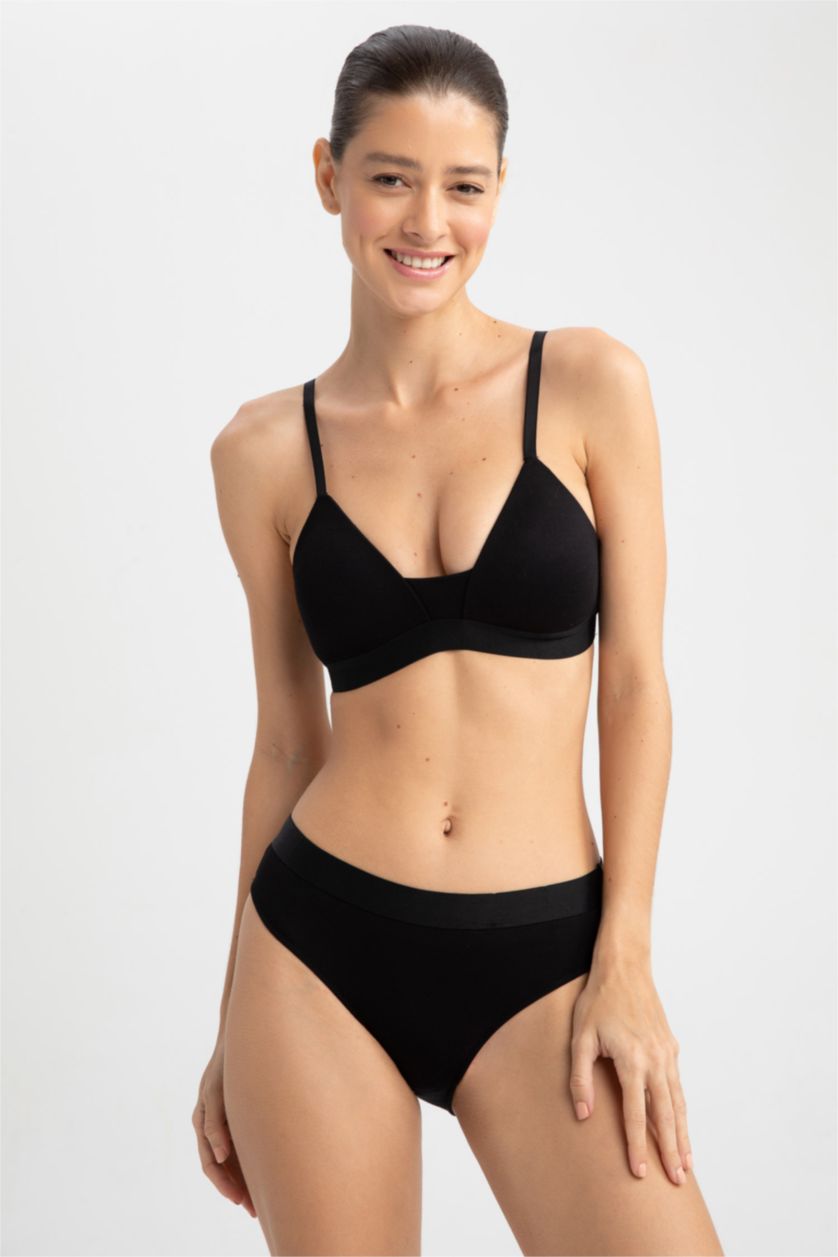 WOMAN Black Slip Panty