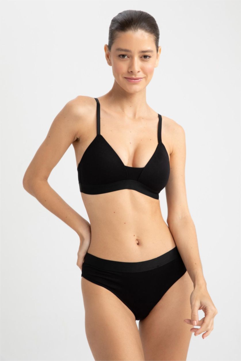 WOMAN Black Slip Panty