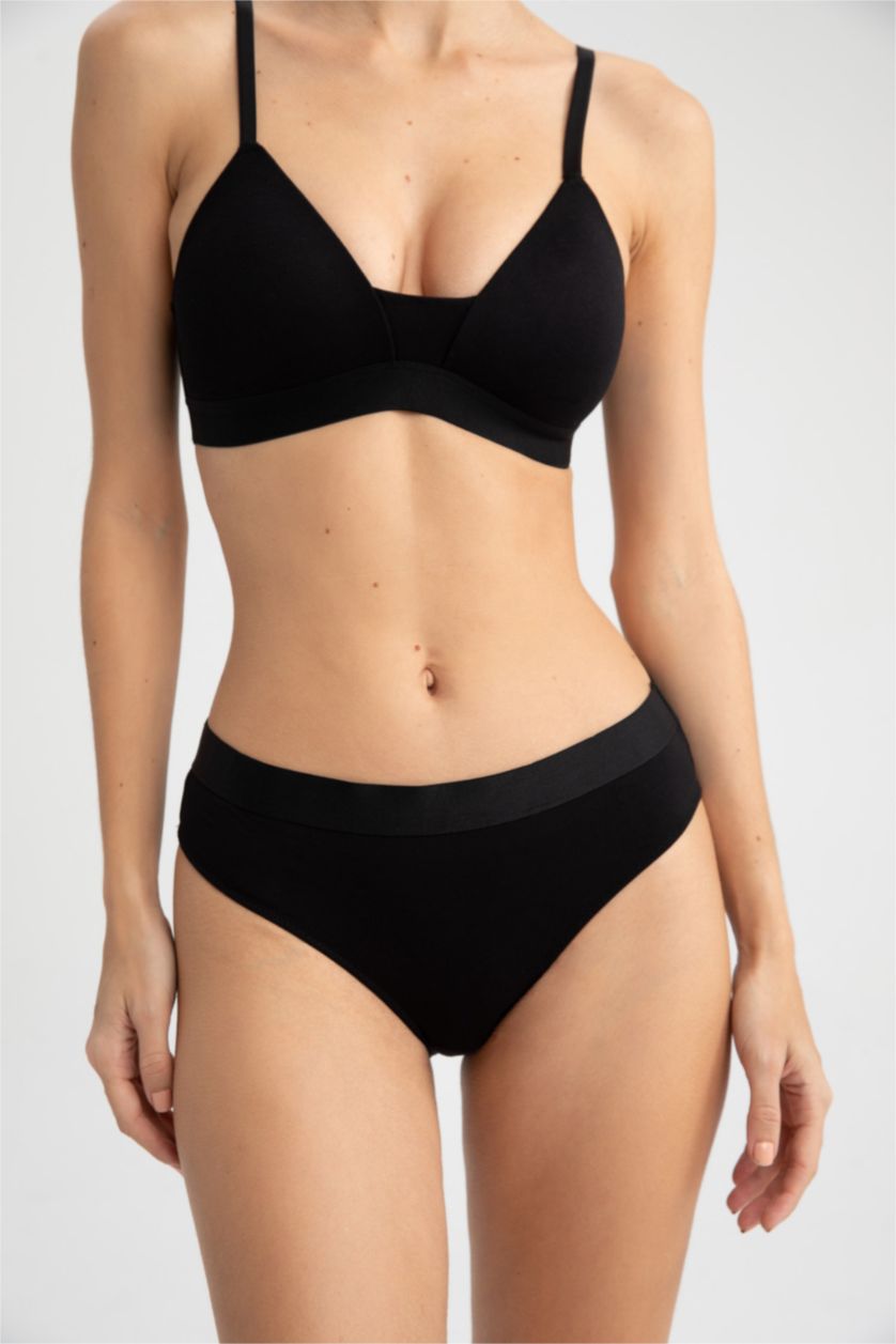 WOMAN Black Slip Panty