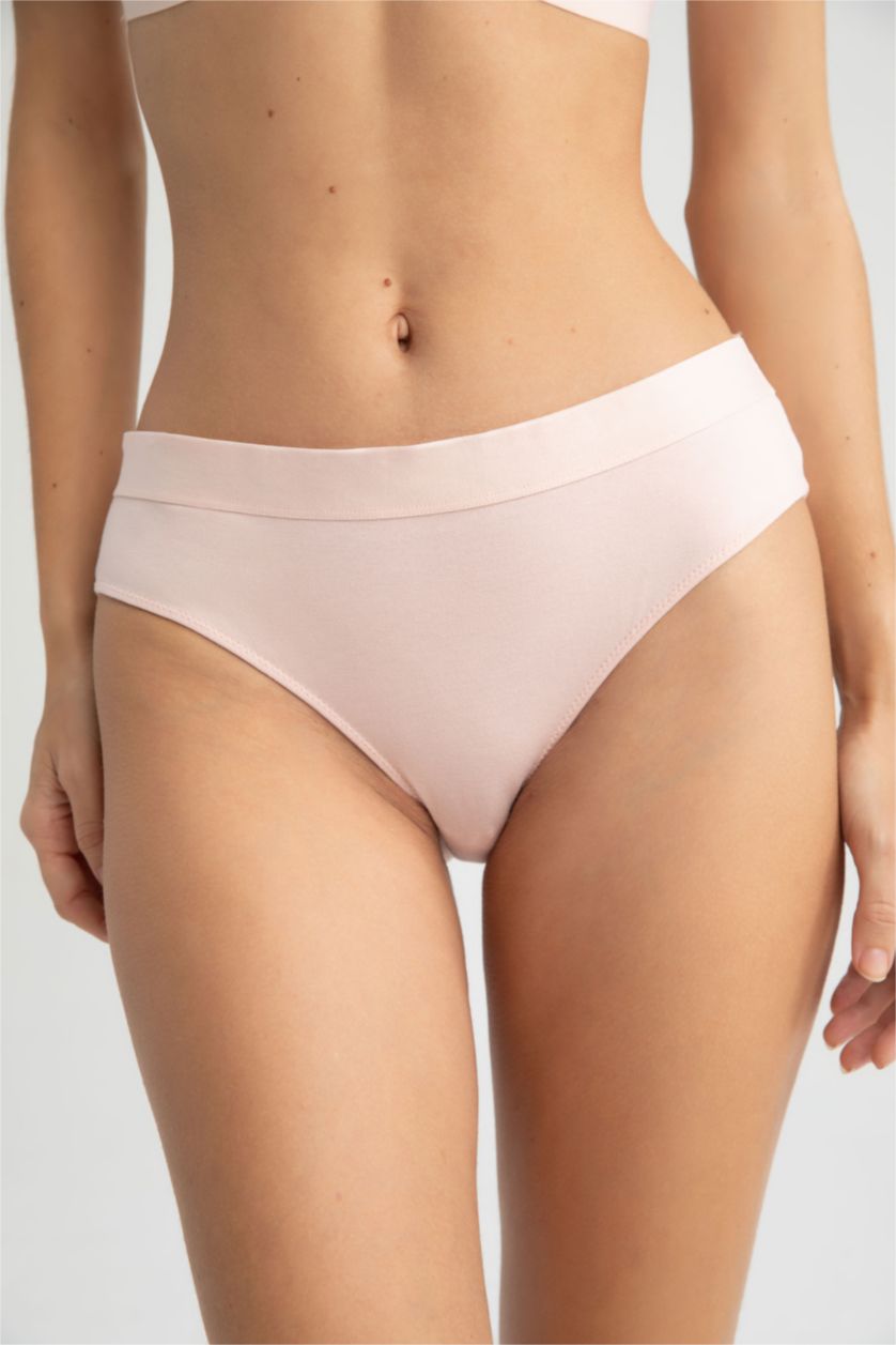 WOMAN Light Rose Fall in Love Brazilian Panties Slip Panty